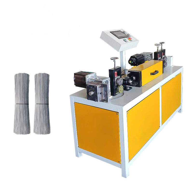 CNC servo straightening and cutting machine