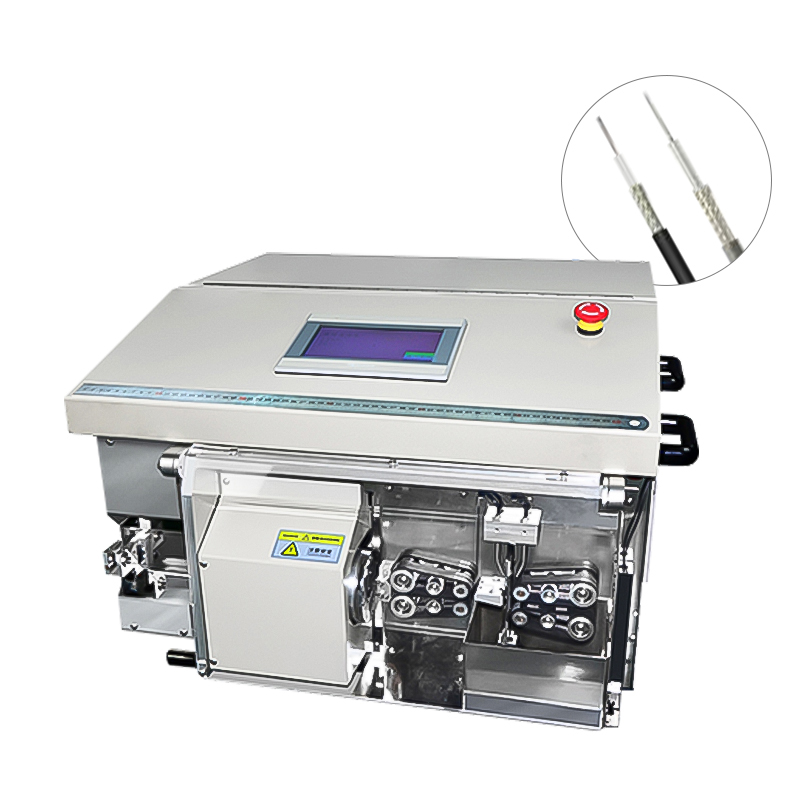 ASB-RF300 Fully automatic coaxial stripping machine (RF) desktop model